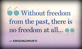 Être proactif Citation Freedom Krishnamurti
