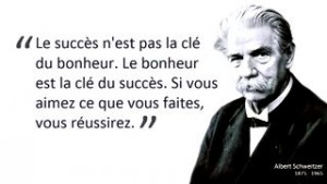 Citation Succès Albert Schweitzer1